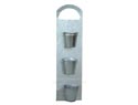ZINC HERB POTS