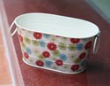ZINC OVAL TUB